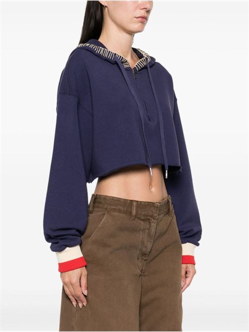 Crop sweatshirt GOLDEN GOOSE | GWP01225P00163650878